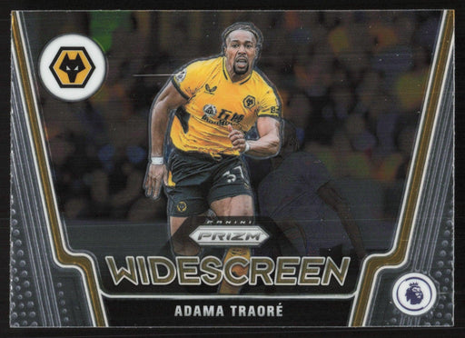 Adama Traore 2021 Panini Prizm Premier League # 1 Widescreen Wolverhampton Wanderers - Collectible Craze America