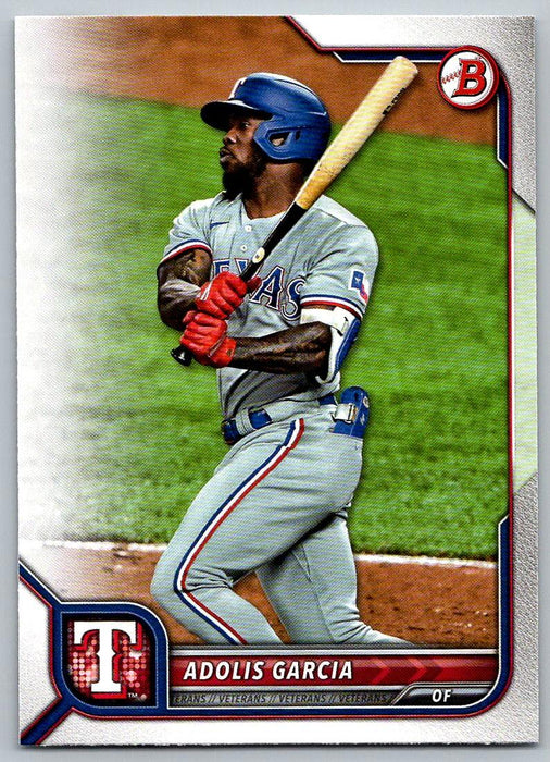 Adolis Garcia 2022 Bowman # 53 Texas Rangers - Collectible Craze America