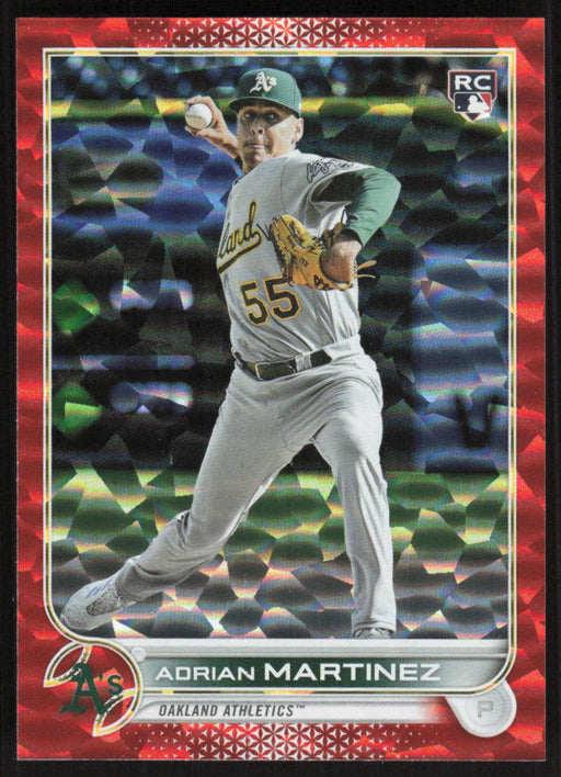 Adrian Martinez 2022 Topps Update # US77 RC Orange Foilboard 219/299 Oakland Athletics - Collectible Craze America