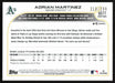 Adrian Martinez 2022 Topps Update # US77 RC Orange Foilboard 219/299 Oakland Athletics - Collectible Craze America