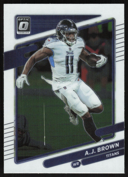 AJ Brown 2021 Donruss Optic # 121 Tennessee Titans - Collectible Craze America