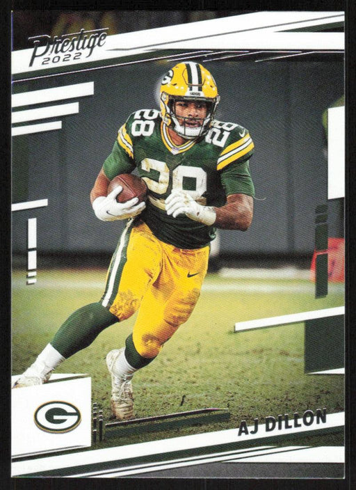 AJ Dillon 2022 Panini Prestige # 106 Green Bay Packers - Collectible Craze America