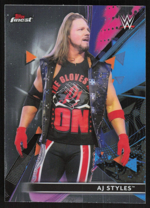 AJ Styles 2021 Topps Finest WWE # 1 - Collectible Craze America