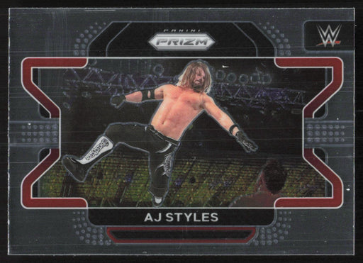 AJ Styles 2022 Panini Prizm WWE # 7 Base Raw - Collectible Craze America