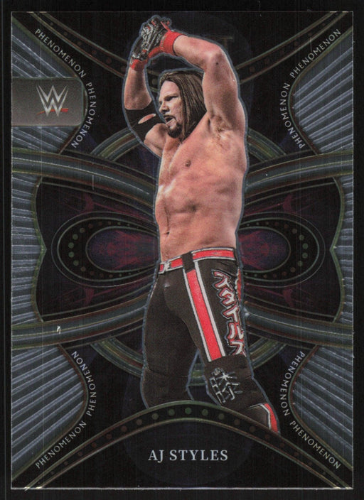 AJ Styles 2022 Panini Select WWE # 4 Phenomenon Insert Raw - Collectible Craze America