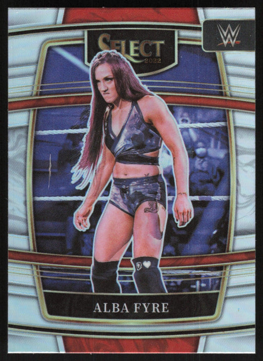 Alba Fyre 2022 Panini Select WWE # 2 Concourse Silver Prizm NXT 2.0 - Collectible Craze America