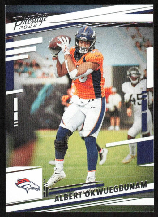 Albert Okwuegbunam 2022 Panini Prestige # 91 Denver Broncos - Collectible Craze America