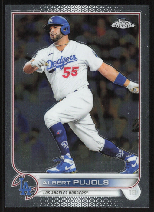 Albert Pujols 2022 Topps Chrome Baseball # 84 Los Angeles Dodgers Base - Collectible Craze America