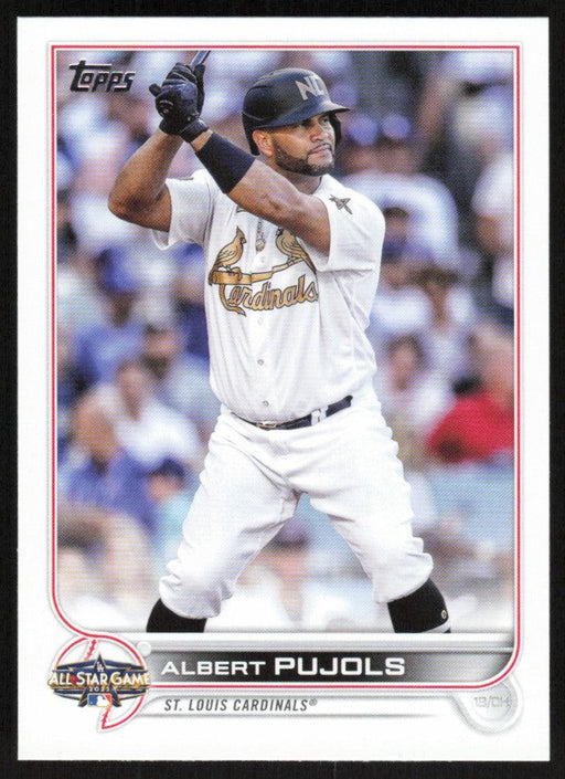 Albert Pujols 2022 Topps Update # ASG-10 All Star Game St. Louis Cardinals - Collectible Craze America