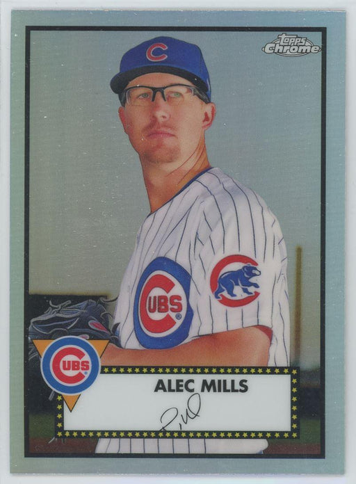 Alec Mills 2021 Topps Chrome Platinum Anniversary # 379 Refractor Chicago Cubs - Collectible Craze America