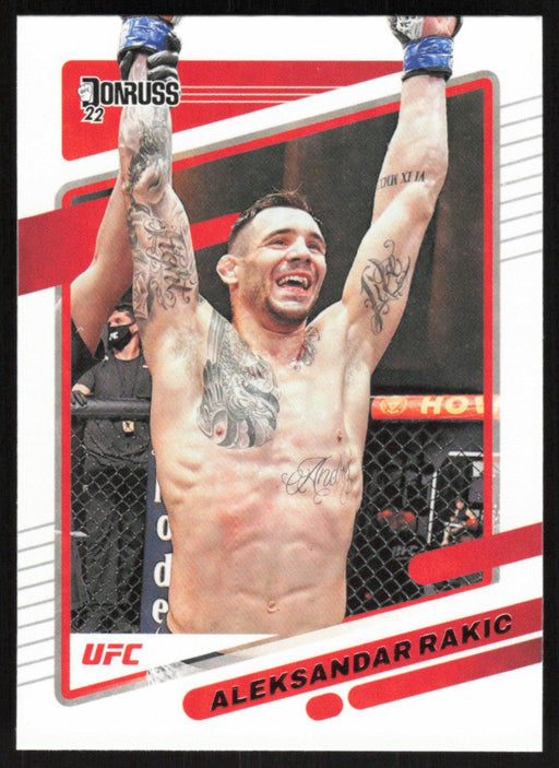 Aleksandar Rakic 2022 Panini Donruss UFC Base # 3 Light Heavyweight - Collectible Craze America