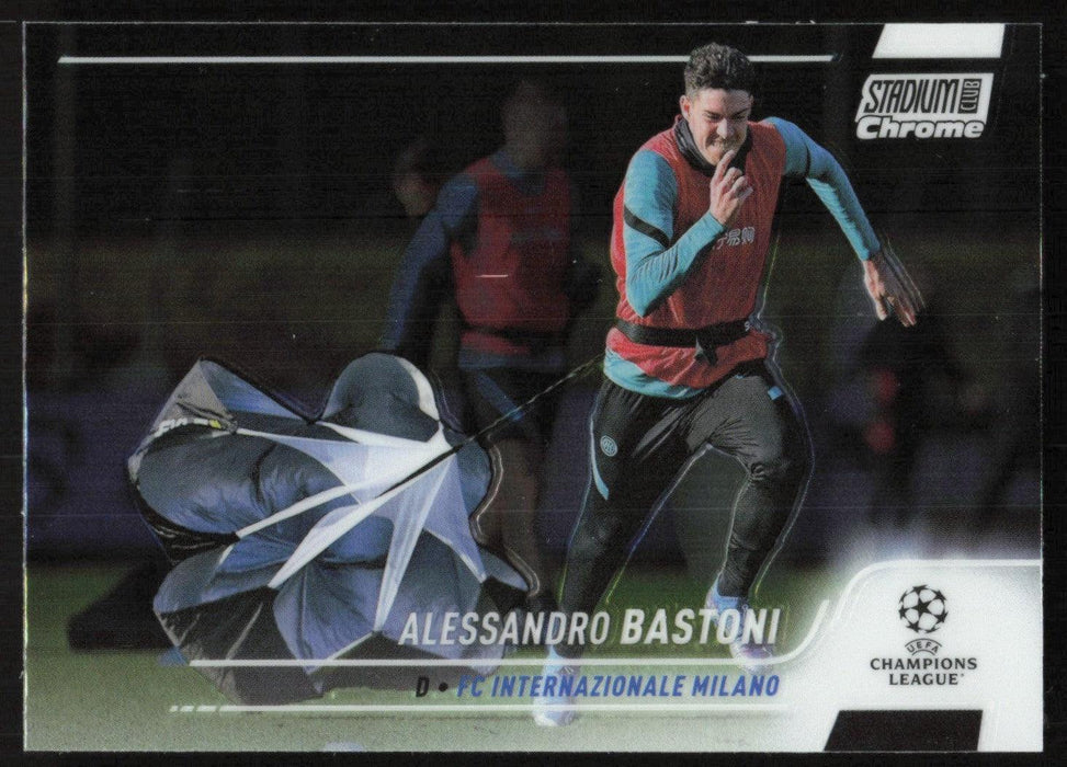 Alessandro Bastoni 2021 Topps Stadium Club Chrome UEFA Champions League # 95 FC Internazionale Milano Base - Collectible Craze America