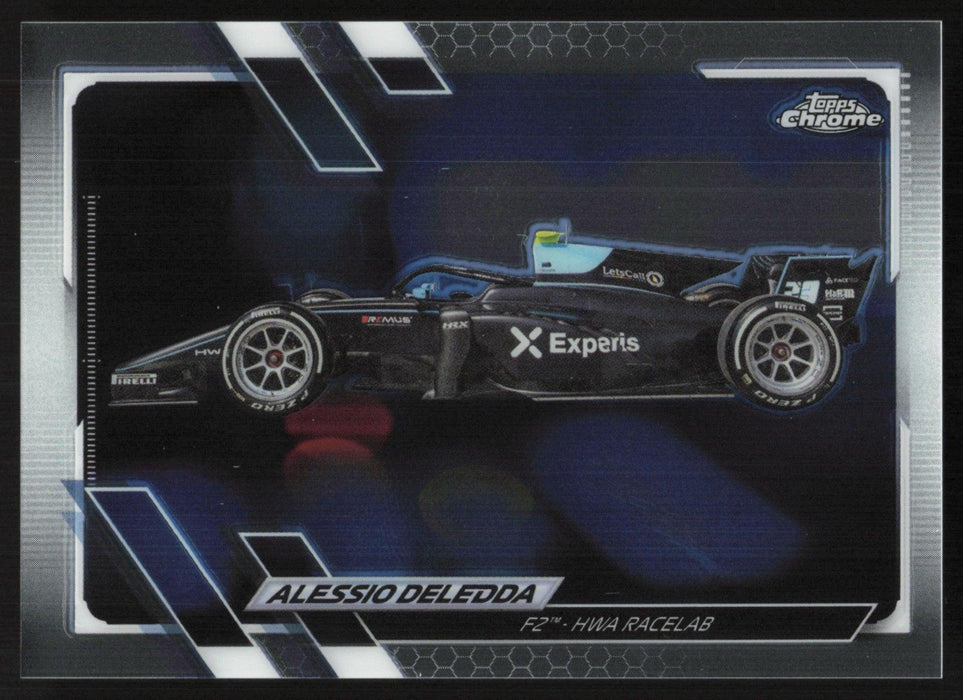 Alessio Deledda 2021 Topps Chrome Formula 1 # 133 F2 - HWA RACELAB - Collectible Craze America