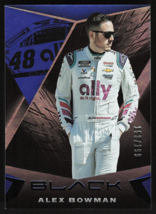 Alex Bowman 2022 Panini Chronicles Racing Black # 18 Blue 153/199 - Collectible Craze America