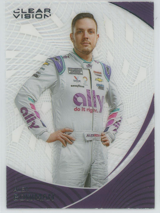 Alex Bowman 2022 Panini Chronicles Racing Clear Vision # 27 - Collectible Craze America