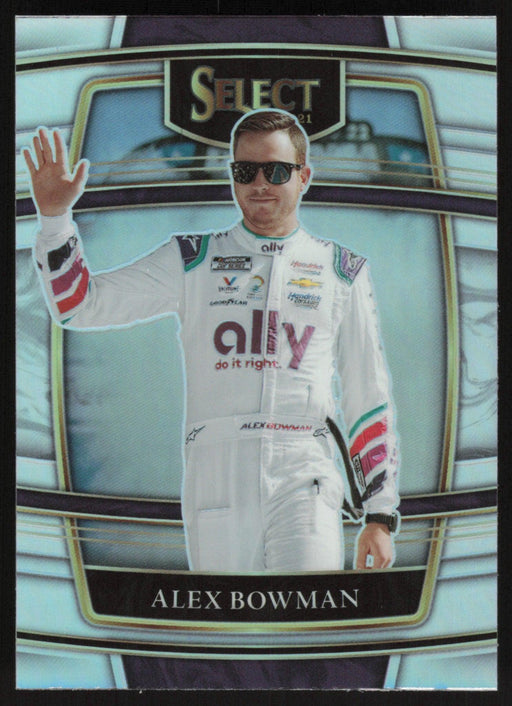 Alex Bowman 2022 Panini Chronicles Racing Select # 16 Silver Prizm - Collectible Craze America