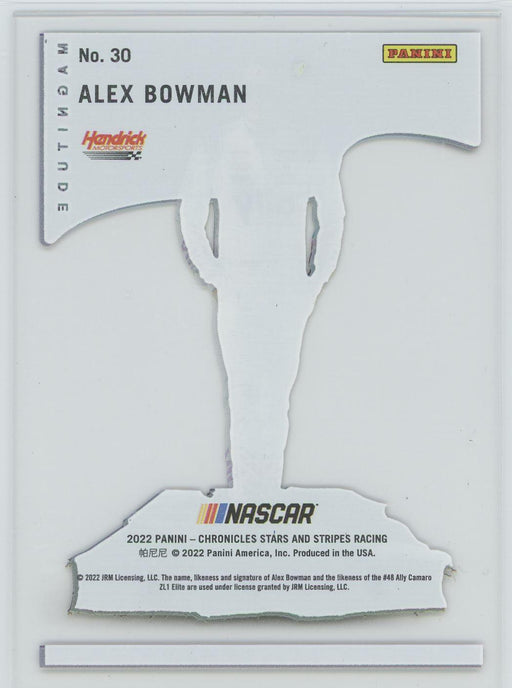 Alex Bowman 2022 Panini Chronicles Racing Stars and Stripes Magnitude # 30 - Collectible Craze America