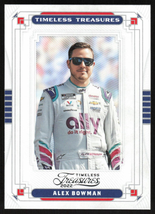 Alex Bowman 2022 Panini Chronicles Racing Timeless Treasures # 5 - Collectible Craze America