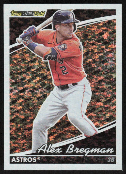 Alex Bregman 2022 Topps Update Black Gold # BG-10 Houston Astros - Collectible Craze America