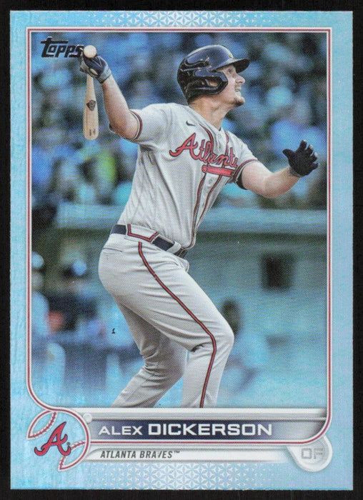 Alex Dickerson 2022 Topps Update Rainbow Foil # US174 Atlanta Braves - Collectible Craze America