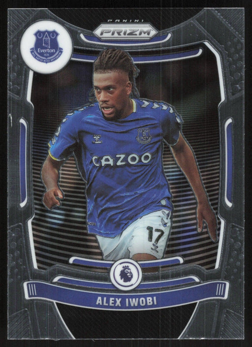 Alex Iwobi 2021 Panini Prizm Premier League # 100 Everton - Collectible Craze America