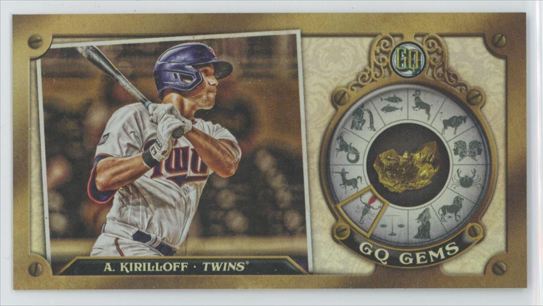 Alex Kirilloff 2022 Topps Gypsy Queen # GGM-22 GQ Gems Minnesota Twins - Collectible Craze America