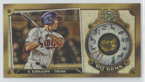 Alex Kirilloff 2022 Topps Gypsy Queen # GGM-22 GQ Gems Minnesota Twins - Collectible Craze America