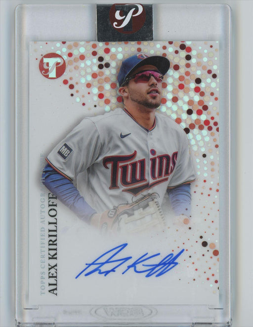 Alex Kirilloff 2022 Topps Pristine # PA-AK Pristine Minnesota Twins - Collectible Craze America