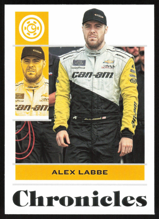 Alex Labbe 2022 Panini Chronicles Racing Chronicles # 10 - Collectible Craze America