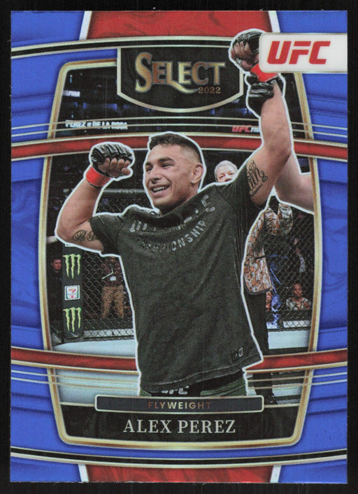 Alex Perez 2022 Panini Select UFC # 92 Blue Prizm - Collectible Craze America