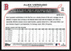Alex Verdugo 2022 Topps Chrome Baseball # 33 Boston Red Sox Base - Collectible Craze America