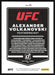 Alexander Volkanovski 2022 Panini Donruss UFC Base # 23 Featherweight - Collectible Craze America