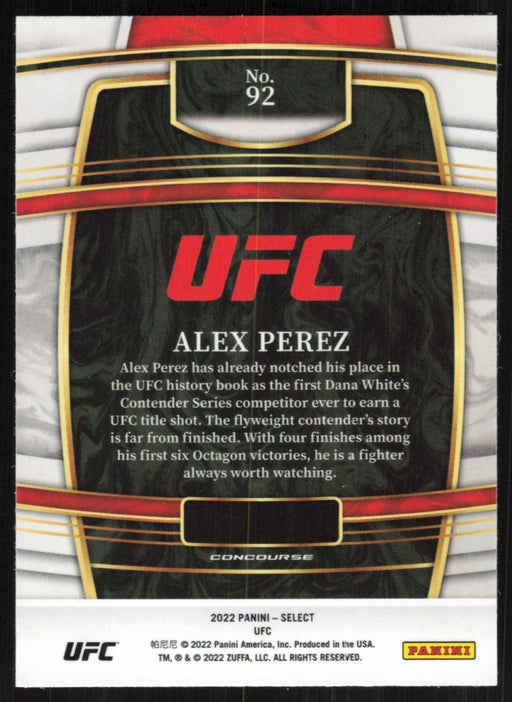 Alexandre Pantoja 2022 Panini Select UFC # 94 Concourse - Collectible Craze America