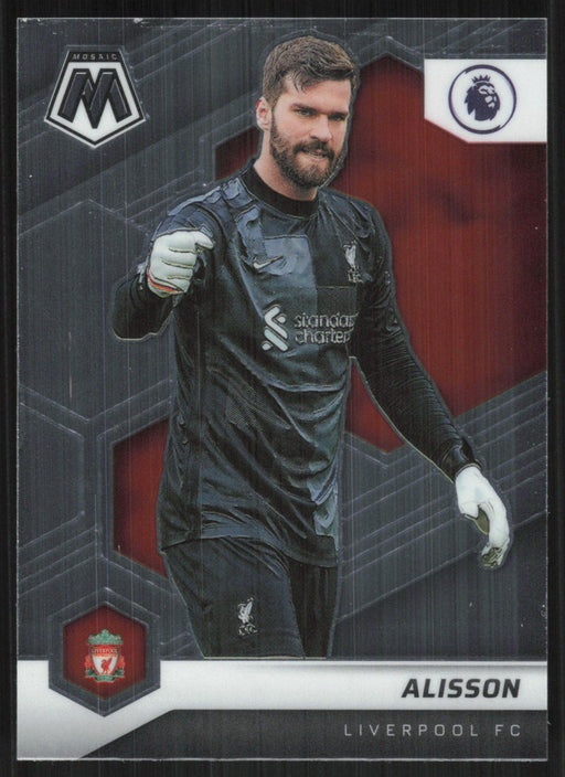 Alisson 2021 Panini Mosaic Premier League # 171 Liverpool FC Base - Collectible Craze America