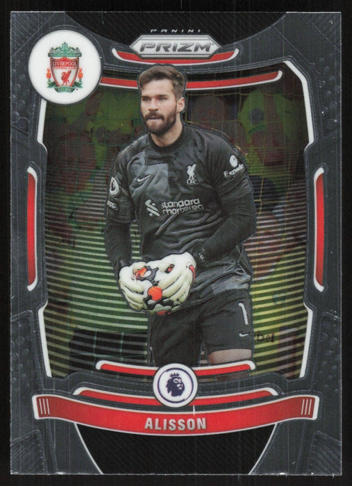 Alisson 2021 Panini Prizm Premier League # 77 Liverpool - Collectible Craze America