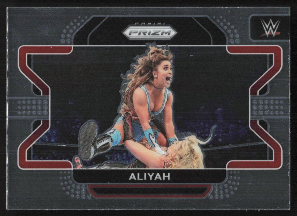 Aliyah 2022 Panini Prizm WWE # 47 Base SmackDown - Collectible Craze America