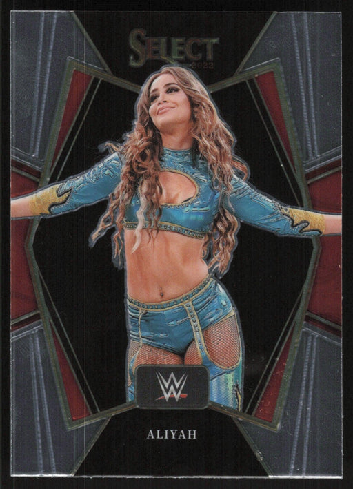 Aliyah 2022 Panini Select WWE # 127 SmackDown Premier Level Base - Collectible Craze America