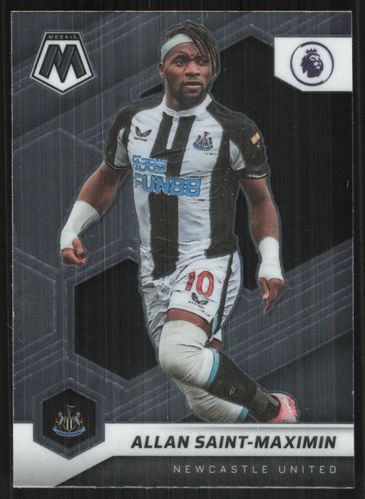 Allan Saint-Maximin 2021 Panini Mosaic Premier League # 181 Newcastle United Base - Collectible Craze America