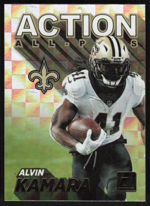 Alvin Kamara 2021 Donruss Action All-Pros # AP4 New Orleans Saints - Collectible Craze America