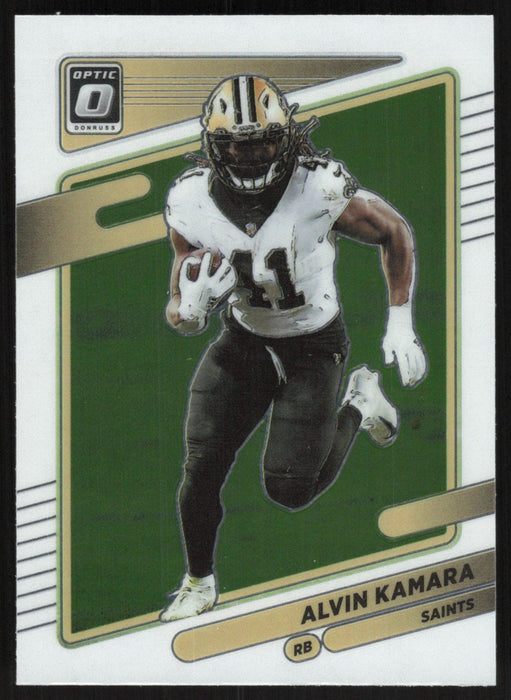 Alvin Kamara 2021 Donruss Optic # 166 New Orleans Saints - Collectible Craze America