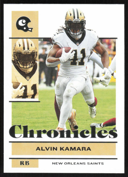 Alvin Kamara 2021 Panini Chronicles # 58 New Orleans Saints Base - Collectible Craze America