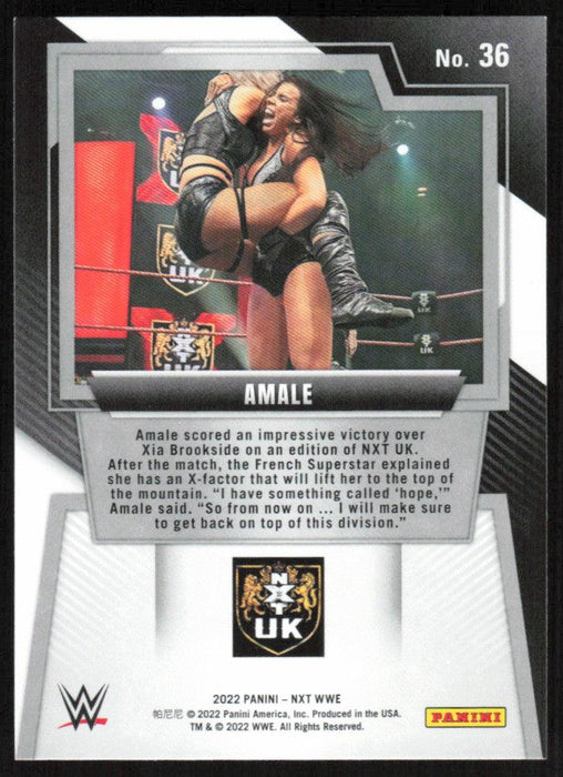 Amale 2022 Panini NXT WWE # 36 RC Base NXT UK - Collectible Craze America