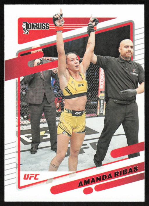 Amanda Ribas 2022 Panini Donruss UFC Base # 163 Flyweight - Collectible Craze America