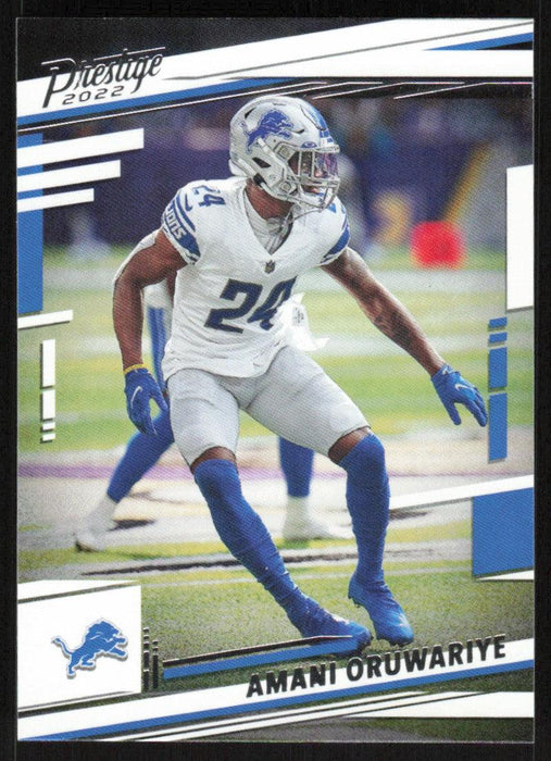 Amani Oruwariye 2022 Panini Prestige # 100 Detroit Lions - Collectible Craze America