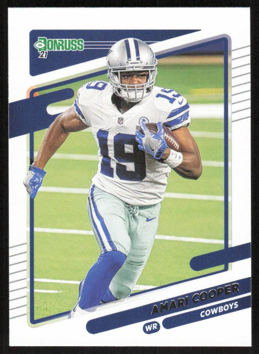 Amari Cooper 2021 Donruss Football # 189 Dallas Cowboys Base - Collectible Craze America