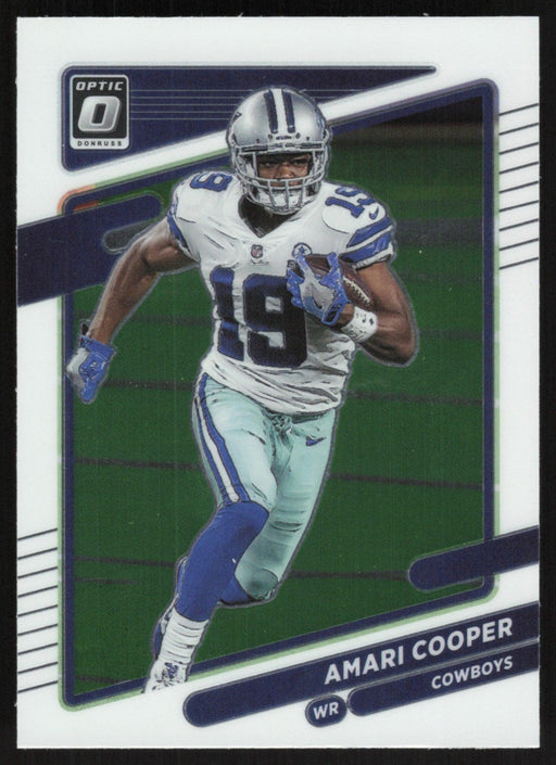 Amari Cooper 2021 Donruss Optic # 19 Dallas Cowboys - Collectible Craze America