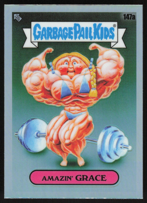 Amazin' GRACE 2021 Topps Chrome Garbage Pail Kids Original Series 4 # 147A Refractor - Collectible Craze America