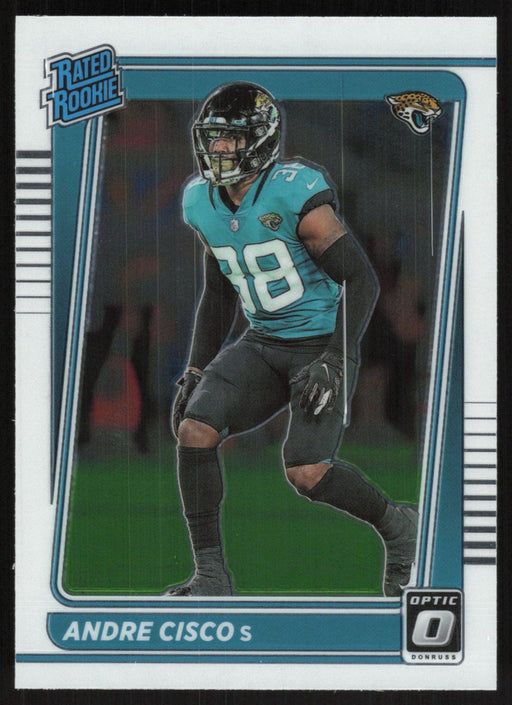 Andre Cisco 2021 Donruss Optic Rated Rooke # 278 RC Jacksonville Jaguars Base - Collectible Craze America