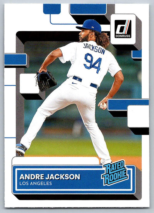Andre Jackson 2022 Donruss Baseball # 48 RC Los Angeles Dodgers - Collectible Craze America