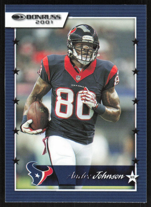 Andre Johnson 2021 Donruss Retro 2001 # 01-25 Detroit Lions - Collectible Craze America